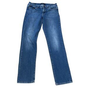 Y2K LUCKY BRAND SWEET STRAIGHT JEANS SZ 6/28 LOW RISE STRETCH ZIPPER FLY WOMENS